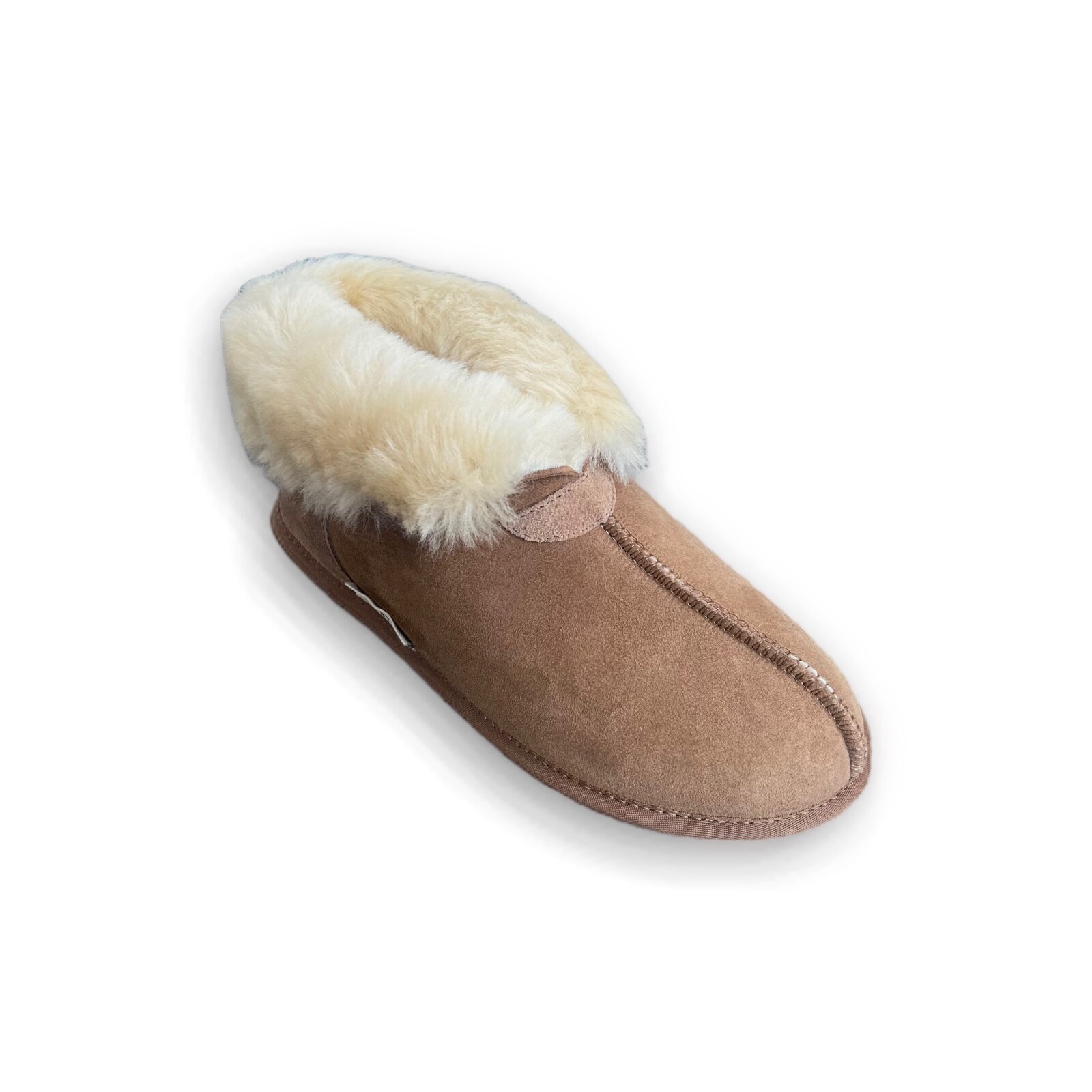 Women's Sheepskin Moccasins Slippers – Love Birds – Blue | The Small Home