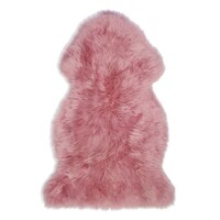 SUPER KING SIZE SHEEPSKIN - PINK